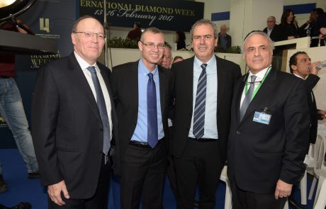 שבוע היהלומים הבינלאומי נפתח בהשתתפות מספר שיא של בכירי היהלומנים מרחבי העולם